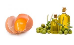 Egg and Olive Oil for Hair