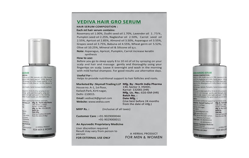 Vediva Hair Gro Therapy | As seen on TV | Original Vediva HairGroTherapy